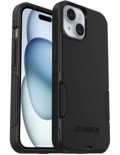 OtterBox Commuter Antimicrobial Case For iPhone 15 - Black