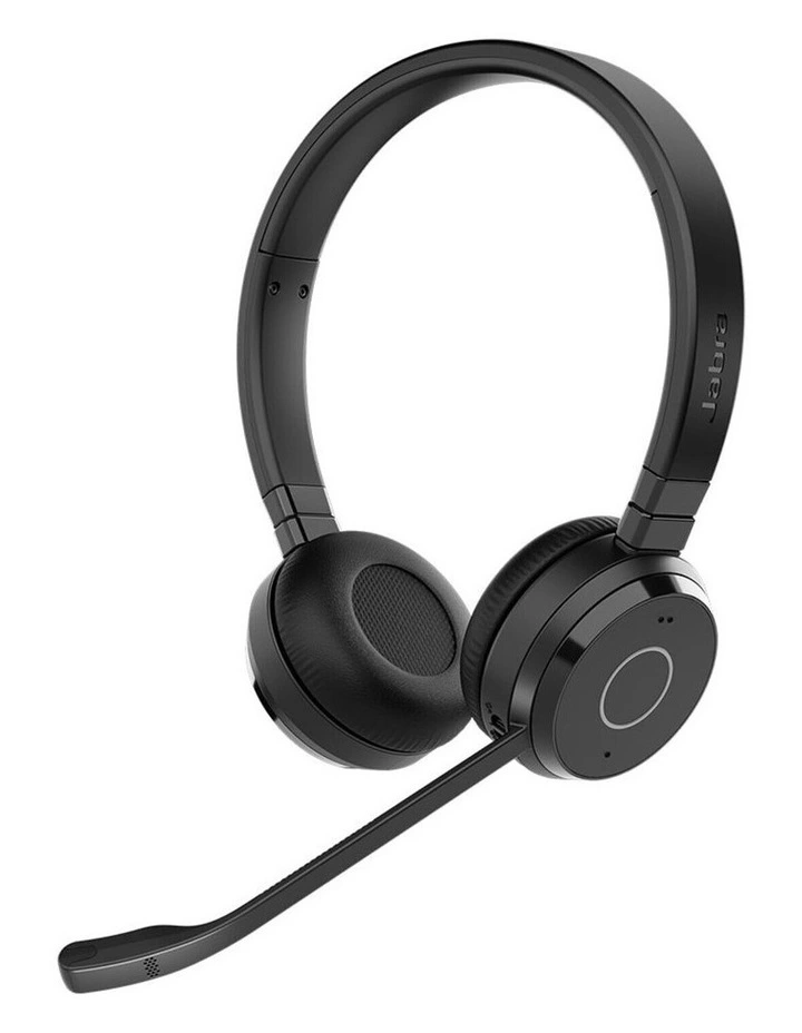 Jabra Evolve 65 TE MS Stereo Wireless Headset - Black image 1