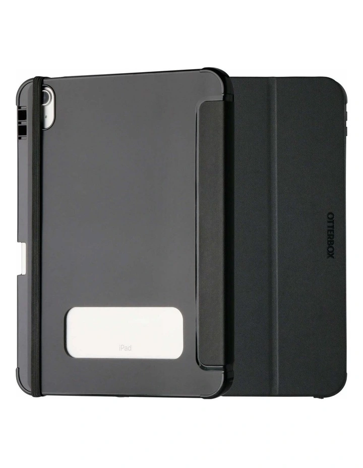OtterBox React Folio Case For Apple iPad 10.9 (10th Gen) - Black image 1