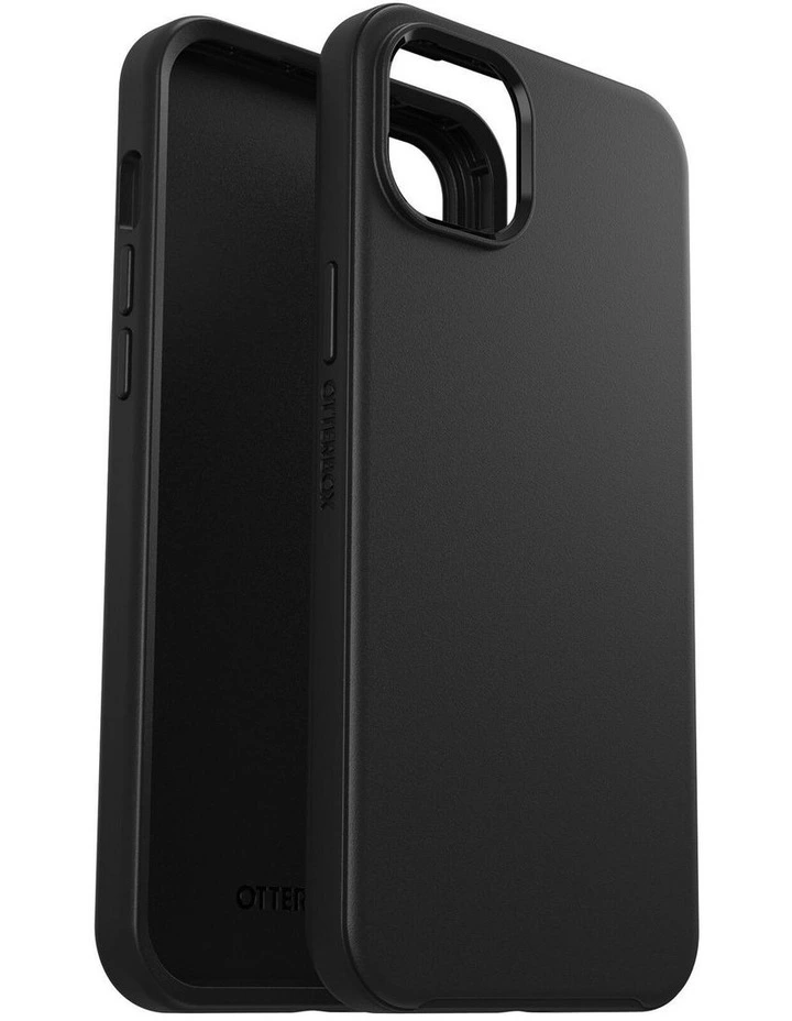 OtterBox Symmetry Antimicrobial Case For iPhone 14 Plus - Black image 1