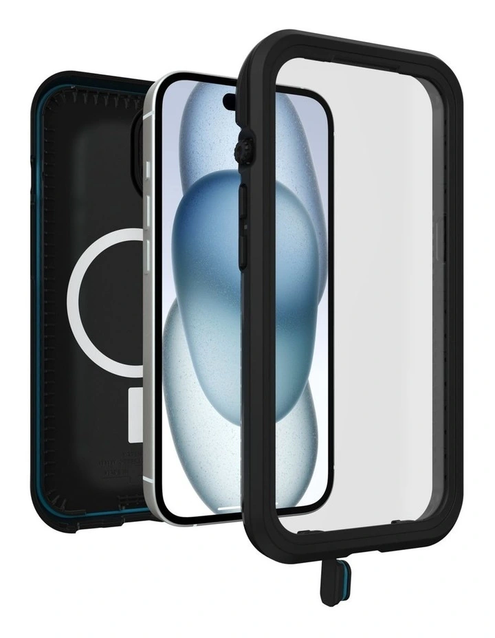 OtterBox Fre MagSafe Case For Apple iPhone 15 - Black image 3