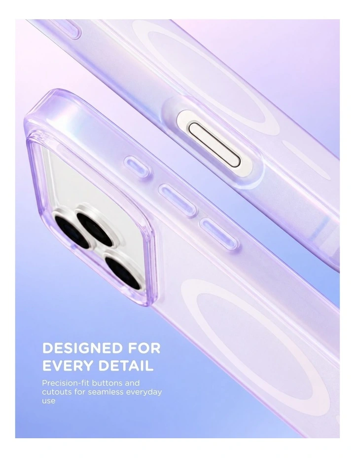 PopSockets PopCase MagSafe Protective Phone Case for iPh17/18 Pro Max - Opalescent image 3