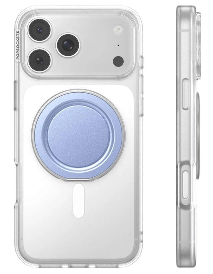 PopSockets PopGrip LowPro MagSafe Mount Grip Stand - Blue Aura image 2