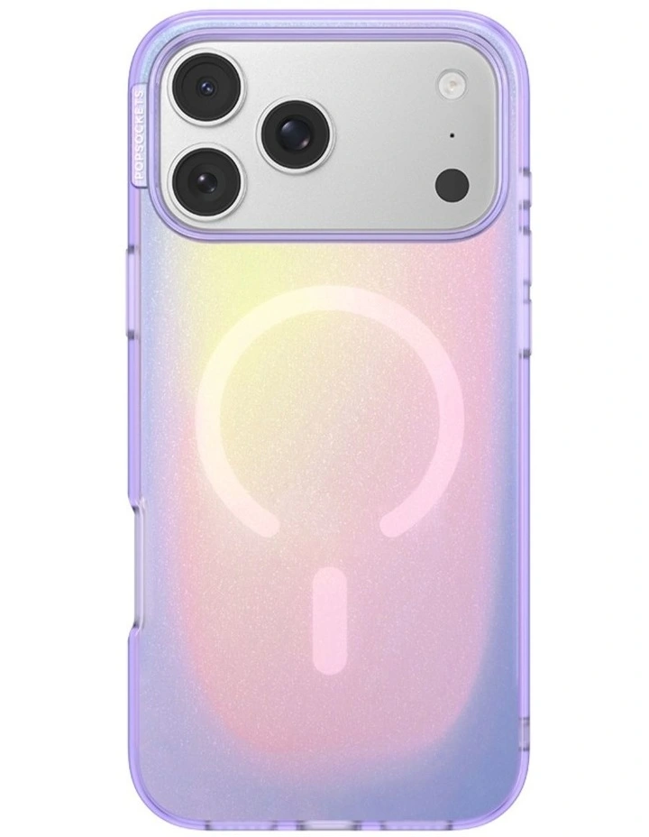 PopSockets PopCase MagSafe Protective Phone Case for iPh17/18 Pro - Aura image 1