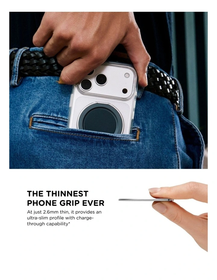 PopSockets PopGrip LowPro MagSafe Mount Grip Stand - Lilac image 5