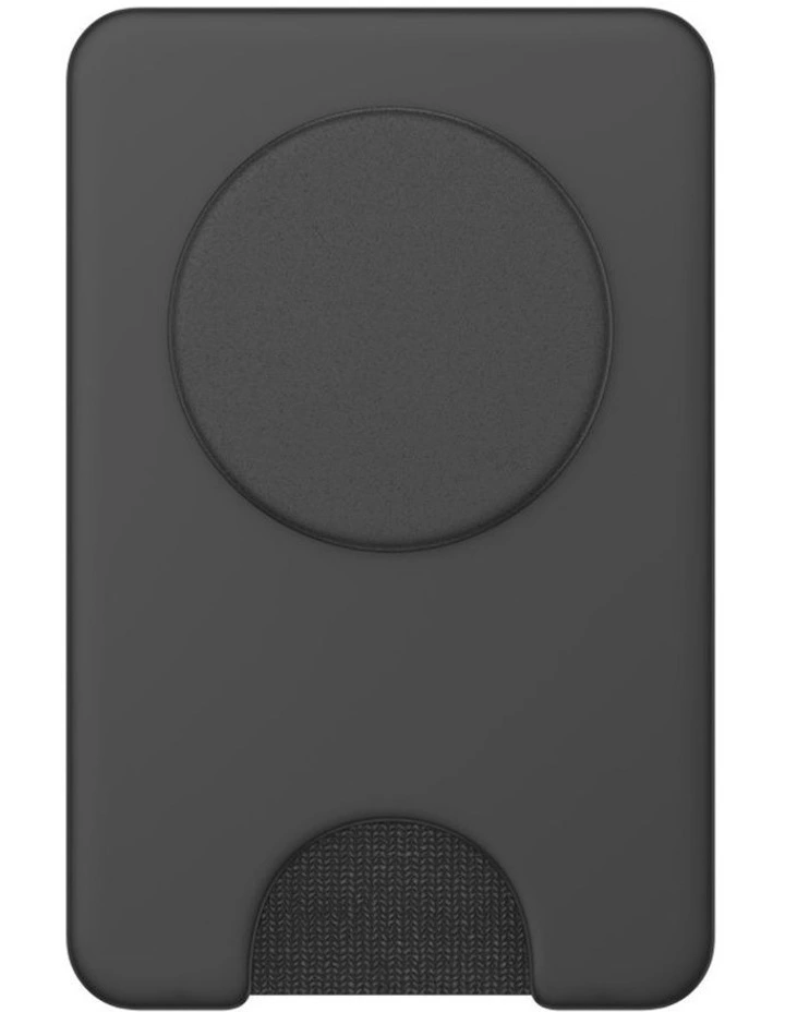 PopSockets PopWallet MagSafe Phone Grip & Stand (Swappable Top) - Black image 3