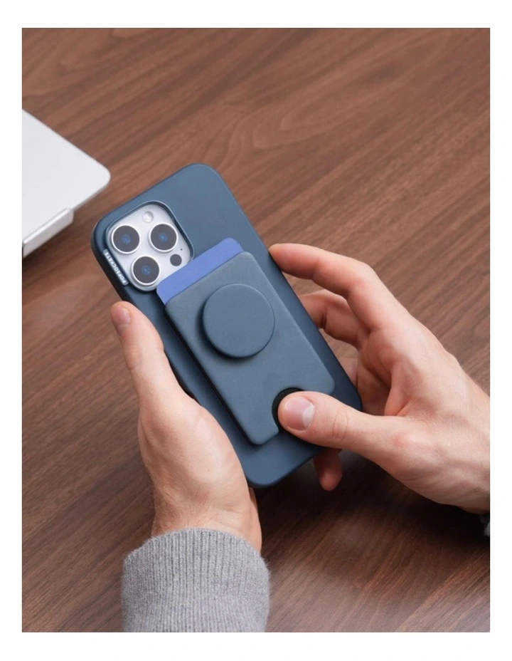 PopSockets PopWallet MagSafe Phone Grip & Stand (Swappable Top) - Black image 5