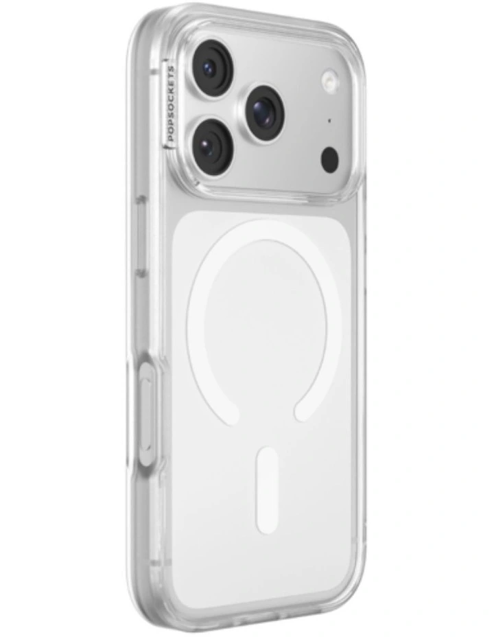 PopSockets PopCase MagSafe Protective Phone Case for iPh17/18 Pro - Clear image 2