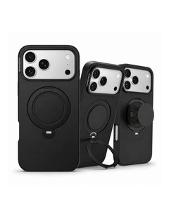 PopSockets PopCase LowPro MagSafe Protective Phone Case for iPh17/18 ProMax - Black