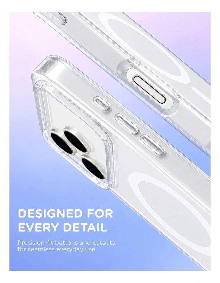 PopSockets PopCase MagSafe Protective Phone Case for iPh17/18 Pro Max - Clear image 3