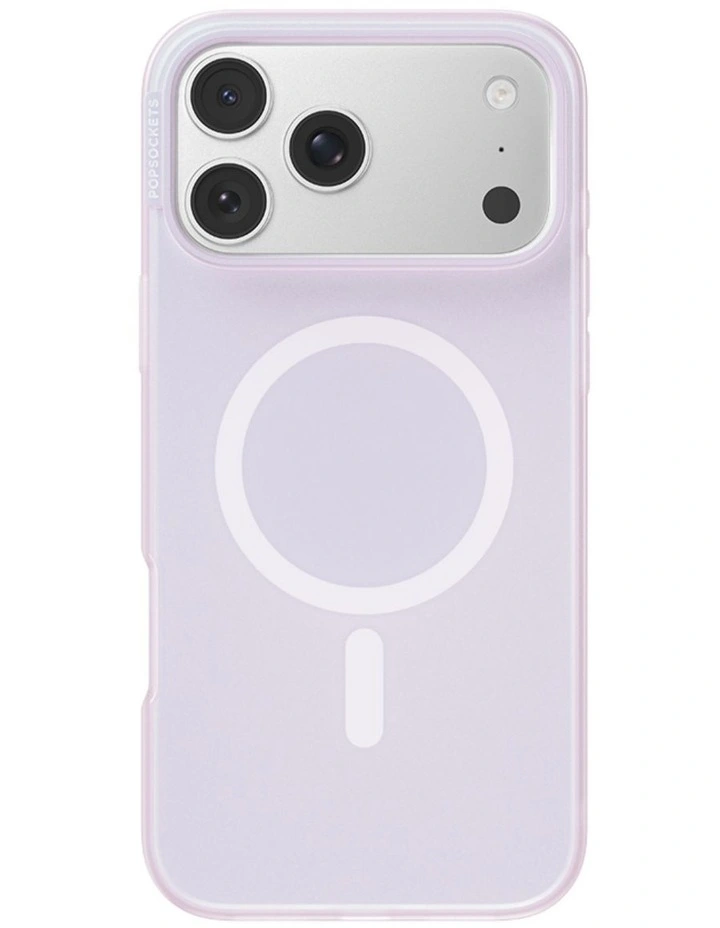 PopSockets PopCase MagSafe Protective Phone Case for iPh17/18 Pro - Opalescent image 1
