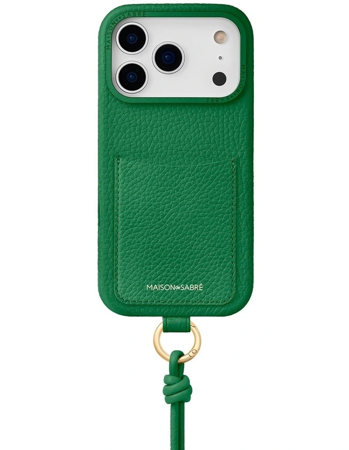 The Sling Phone Case iPhone 18 Pro Max in Emerald Green image 1