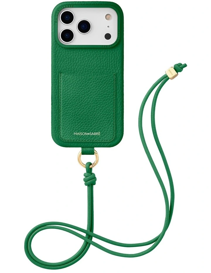 The Sling Phone Case iPhone 18 Pro Max in Emerald Green image 2
