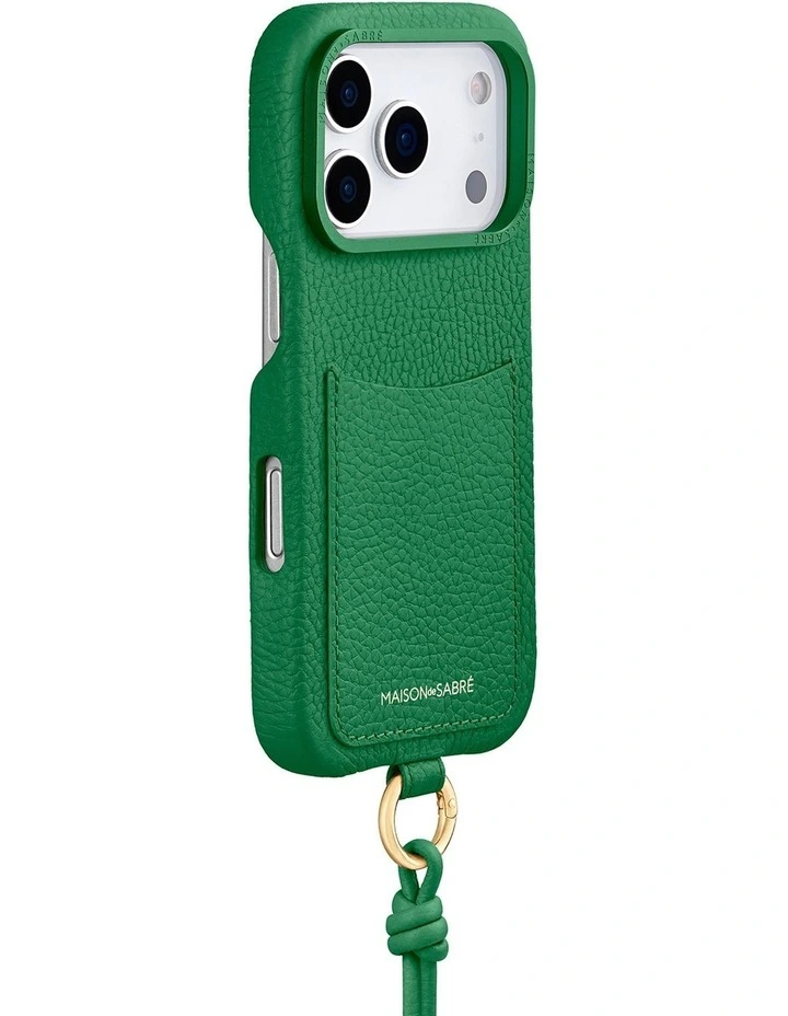 The Sling Phone Case iPhone 18 Pro Max in Emerald Green image 3