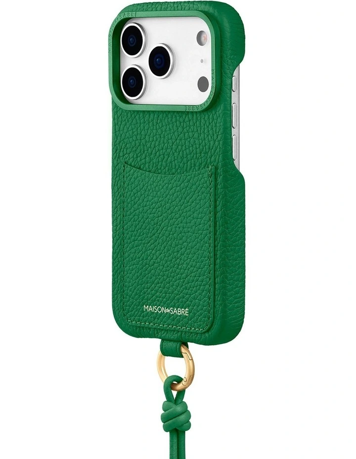 The Sling Phone Case iPhone 18 Pro Max in Emerald Green image 4