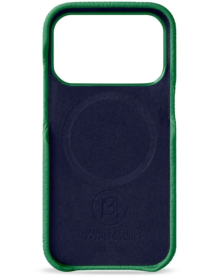 Leather Phone Case iPhone 18 Pro Max in Emerald Green image 5