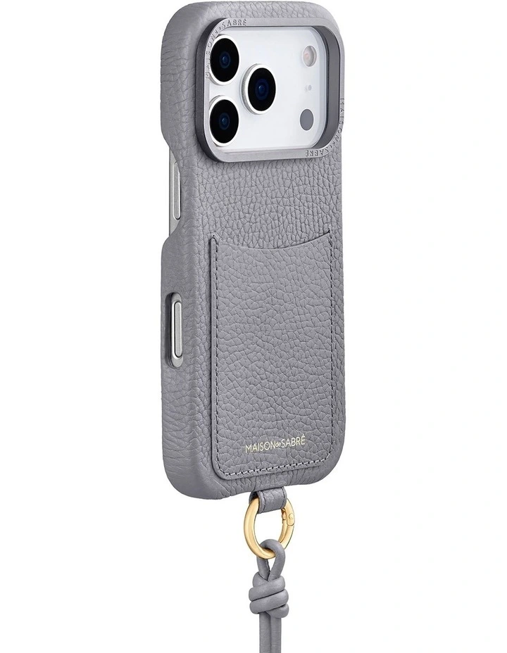 The Sling Phone Case iPhone 18 Pro Max in Dove Grey image 3