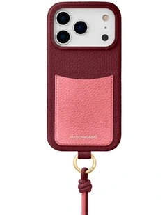 The Sling Phone Case iPhone 18 Pro Max in Plum Candy