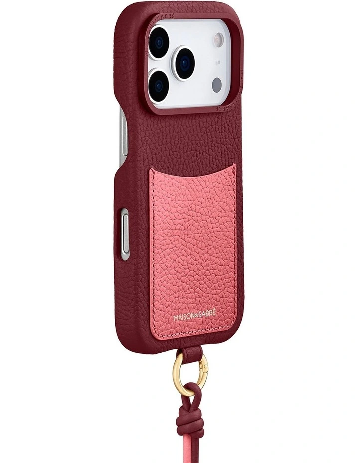 The Sling Phone Case iPhone 18 Pro Max in Plum Candy image 3
