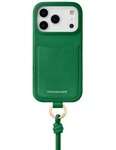 The Sling Phone Case iPhone 18 Pro in Emerald Green
