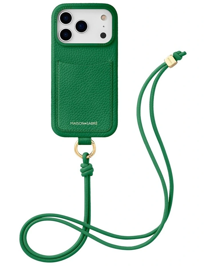 The Sling Phone Case iPhone 18 Pro in Emerald Green image 2