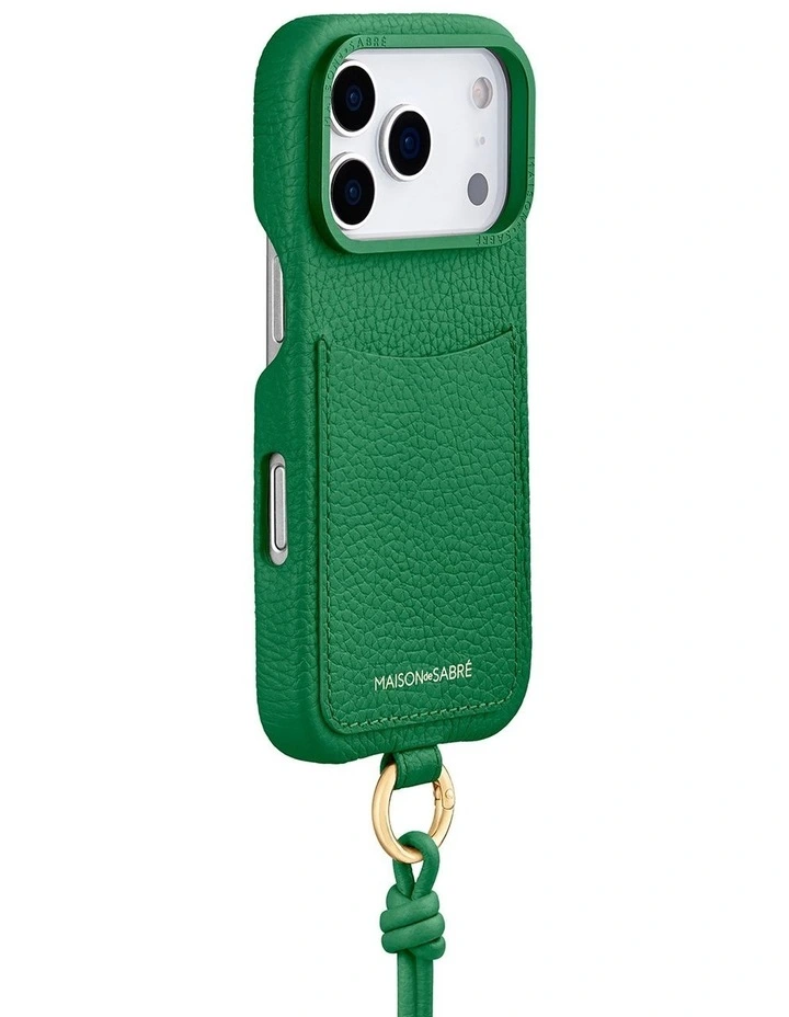 The Sling Phone Case iPhone 18 Pro in Emerald Green image 3