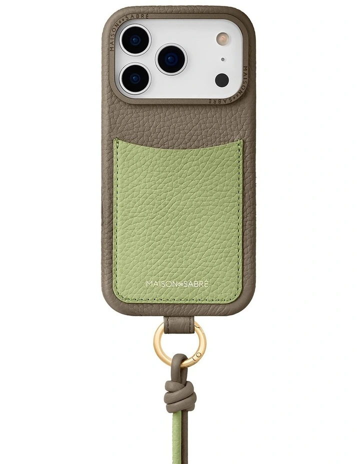 The Sling Phone Case iPhone 18 Pro in Cashmere Matcha image 1