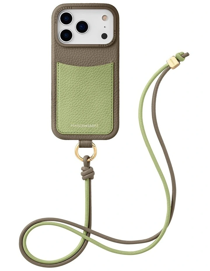 The Sling Phone Case iPhone 18 Pro in Cashmere Matcha image 2