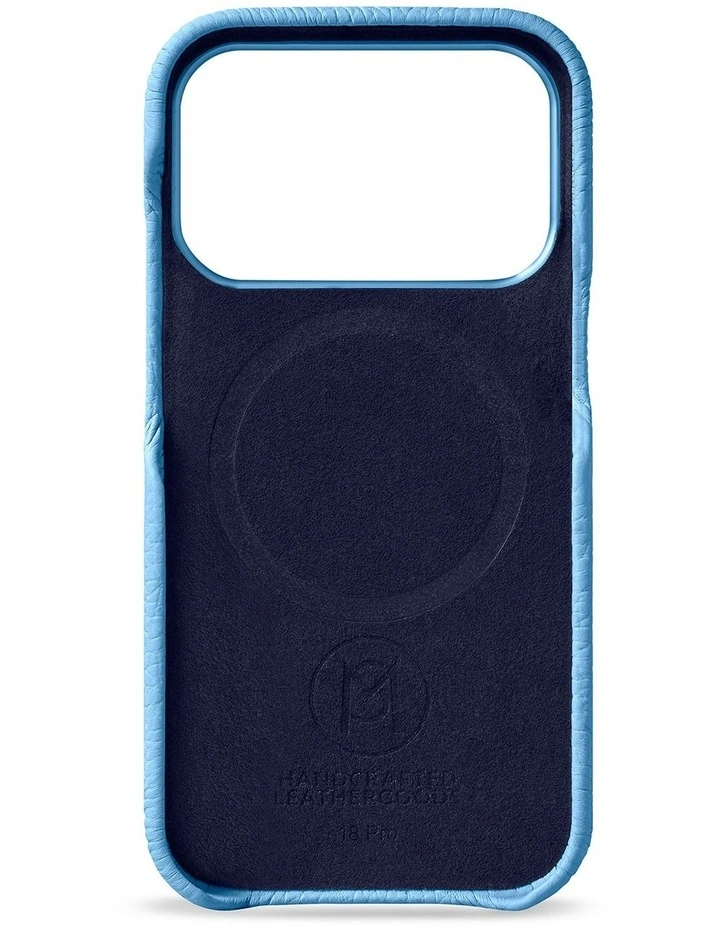 Leather Phone Case iPhone 18 Pro in Sky Blue image 5