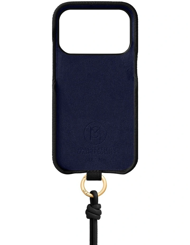 The Sling Phone Case iPhone 18 Pro Max in Black Caviar image 5