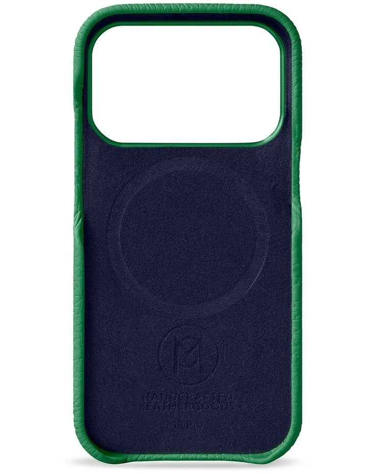 Leather Phone Case iPhone 18 Pro in Emerald Green image 5