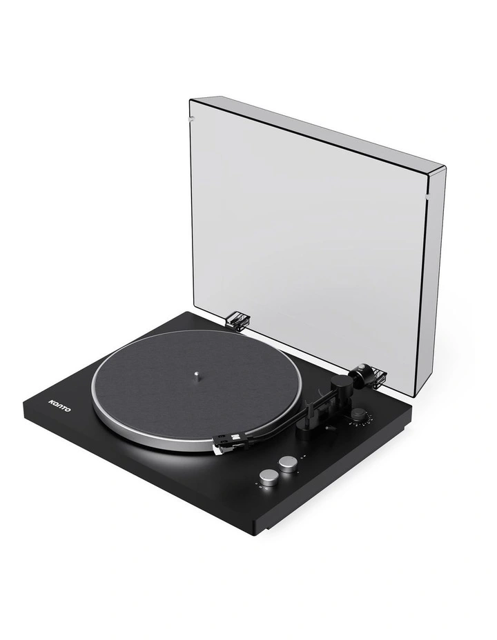 Kanto OBI3 (2nd Gen) Turntable with Bluetooth 5.3, Preamp, and Pitch Control - Matte Black image 2