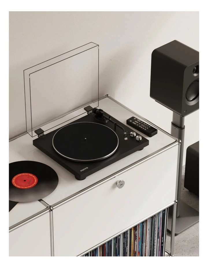 Kanto OBI3 (2nd Gen) Turntable with Bluetooth 5.3, Preamp, and Pitch Control - Matte Black image 5
