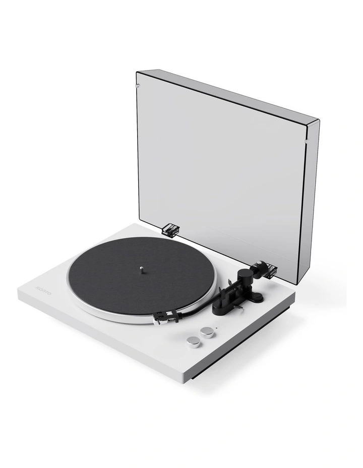 Kanto OBI3 (2nd Gen) Turntable with Bluetooth 5.3, Preamp, and Pitch Control - Matte White image 2