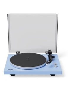 Kanto OBI3 (2nd Gen) Turntable with Bluetooth 5.3, Preamp, and Pitch Control - Matte Ice Blue