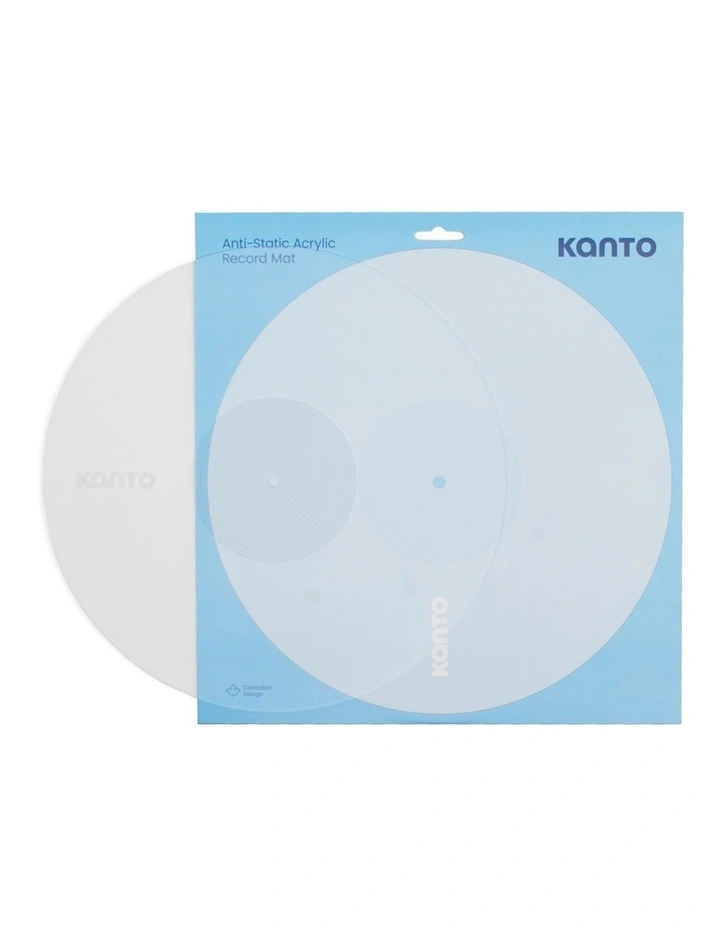 Kanto TT-AM Anti-Static Acrylic Turntable Mat image 1