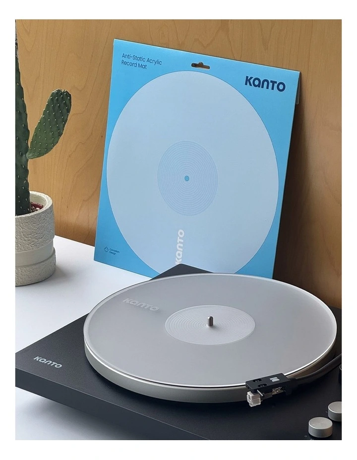 Kanto TT-AM Anti-Static Acrylic Turntable Mat image 4