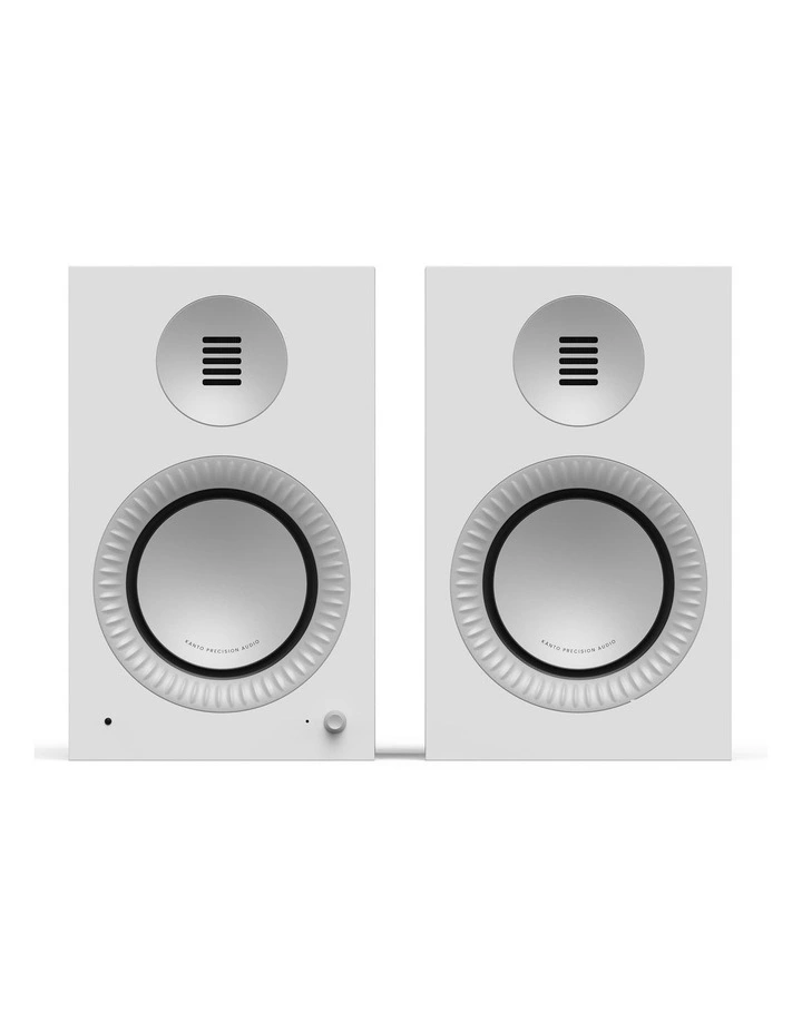 Kanto TUK Grand (2nd Gen) 320W Powered Speaker System - Matte White/Aluminium image 1