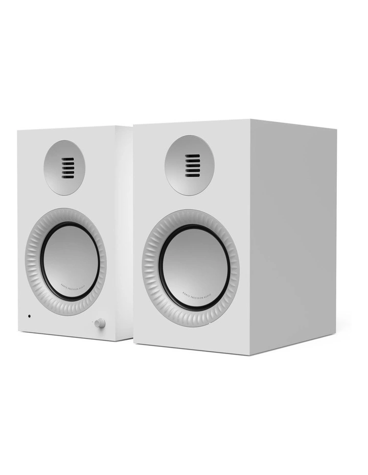 Kanto TUK Grand (2nd Gen) Passive Speaker System - Matte White/Aluminium image 5