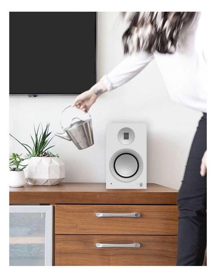 Kanto TUK Grand (2nd Gen) Passive Speaker System - Matte White/Aluminium image 6