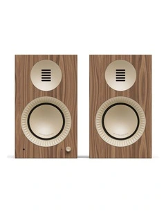 Kanto TUK (2nd Gen) 260W Powered Speaker System - Matte Walnut/Rose Gold