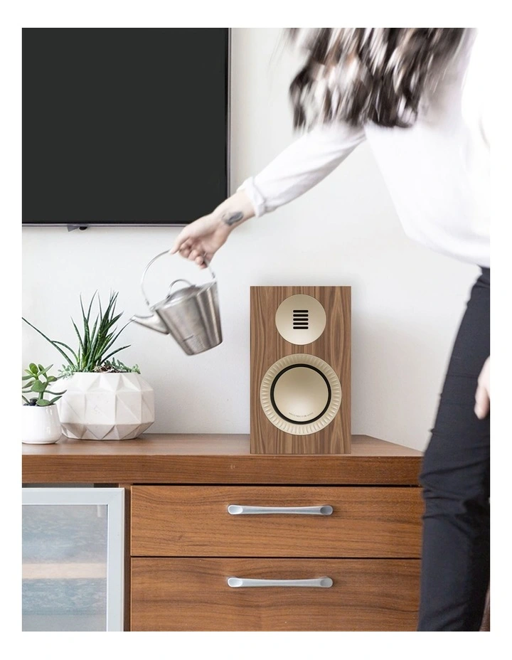 Kanto TUK (2nd Gen) 260W Powered Speaker System - Matte Walnut/Rose Gold image 5