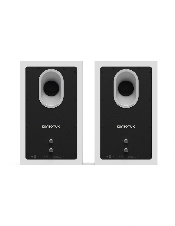 Kanto TUK (2nd Gen) Passive Speaker System - Matte White/Aluminium image 3