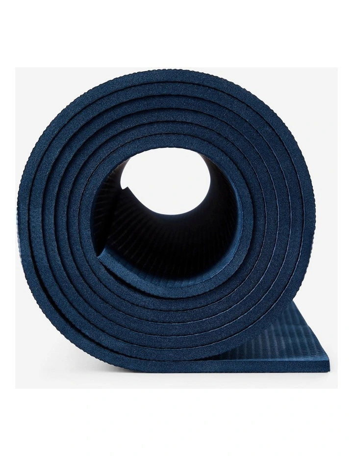 Decathlon - Beginner Yoga Mat 180 cm x 58 cm x 5 mm - Dark Blue image 5