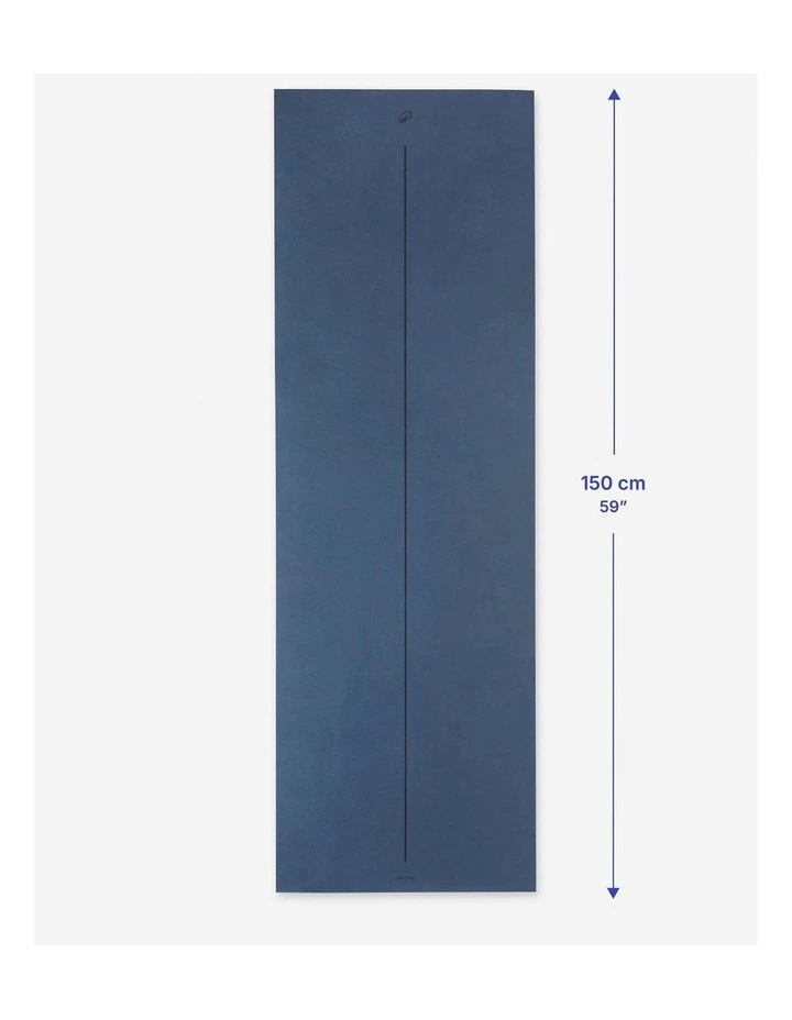Decathlon - Beginner Yoga Mat 180 cm x 58 cm x 5 mm - Dark Blue image 7