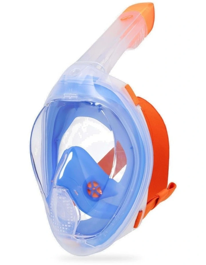 Decathlon - Surface snorkelling mask Easybreath acoustic valve. (ages 10 ) BLUE image 1