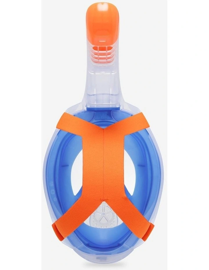 Decathlon - Surface snorkelling mask Easybreath acoustic valve. (ages 10 ) BLUE image 4