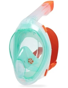 Decathlon - Surface snorkelling mask Easybreath   acoustic valve.(ages 10 ) VERT