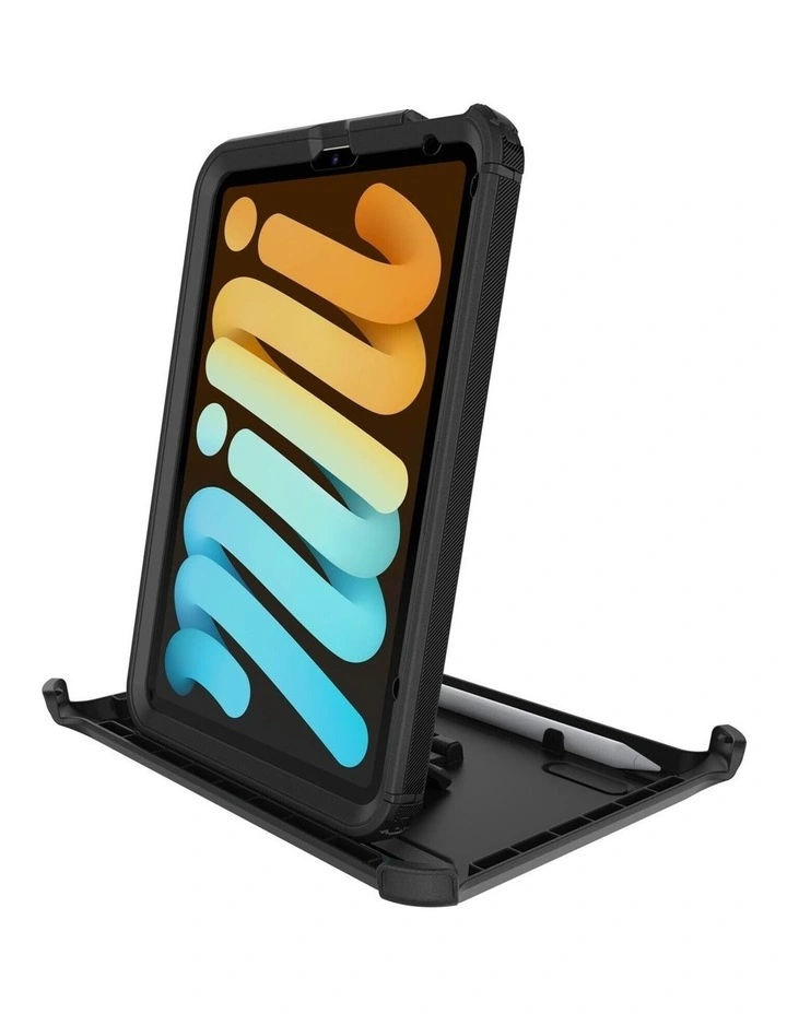 OtterBox Defender Case For Apple iPad Mini 8.3 (6th gen) - Black image 4