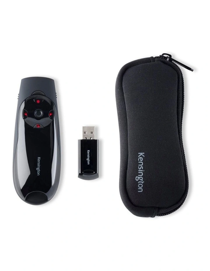 Kensington Wireless Presenter Expert Red Laser With USB Receiver Black image 2